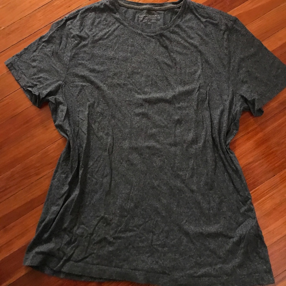 Dark Grey Banana Republic T-Shirt